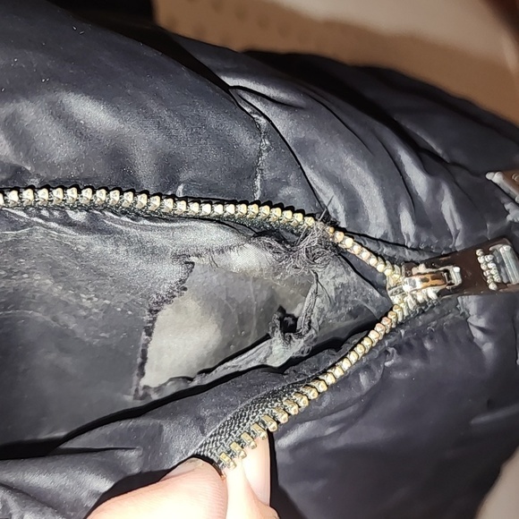 Andrew Marc Lightweight Premium Down Size Large Puffer Jacket Black - Picture 5 of 11